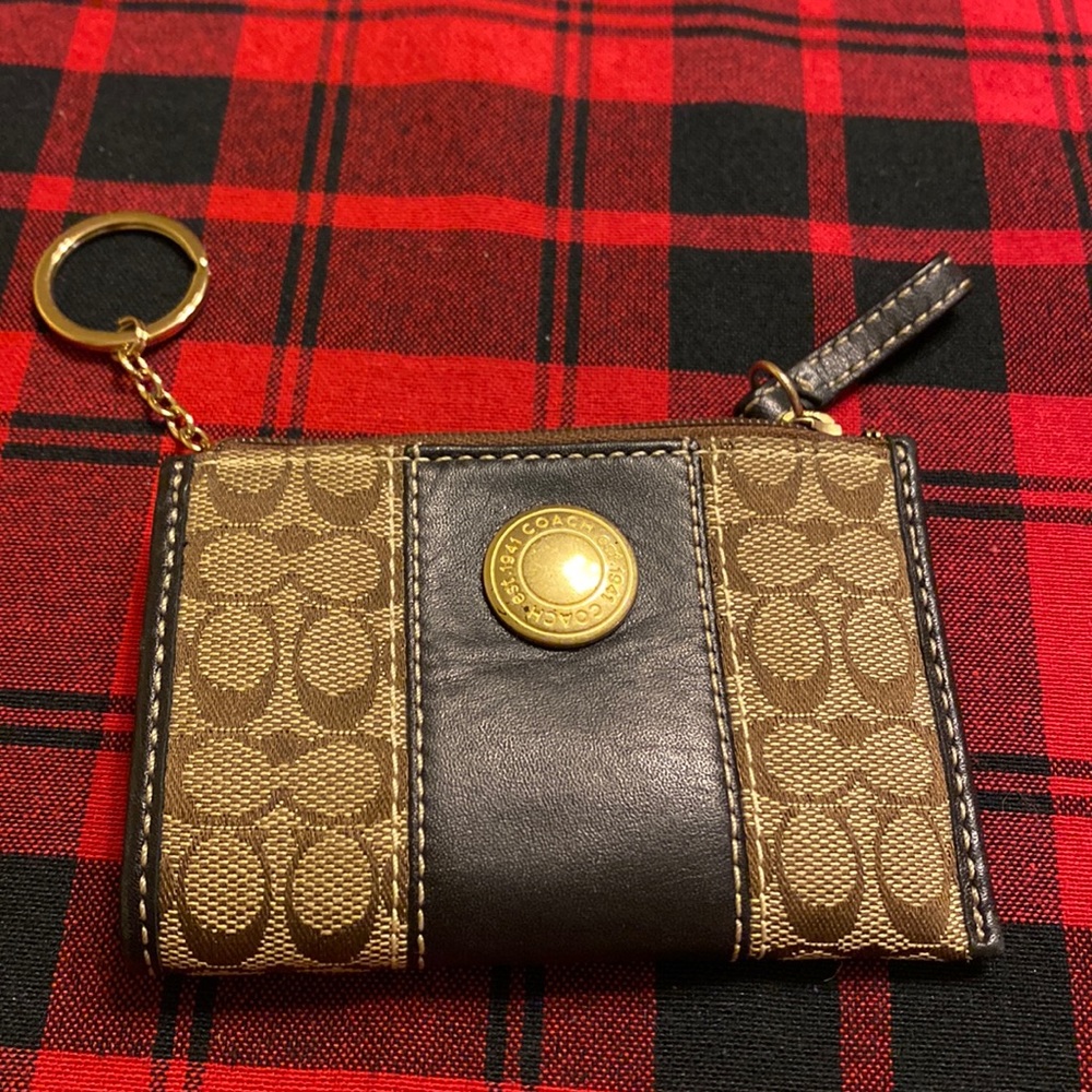 Coach key wallet
